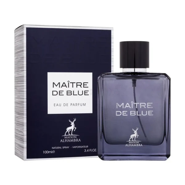Boite Parfum Maitre de Blue Maroc de Maison Alhambra