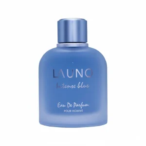 Flacon de parfum La Uno Intense Blue Fragrance World bleu azur au Maroc