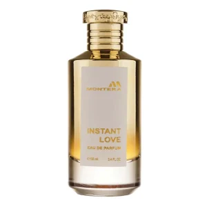 Flacon de parfum Instant Love Maison Alhambra bouteille dorée luxe au Maroc