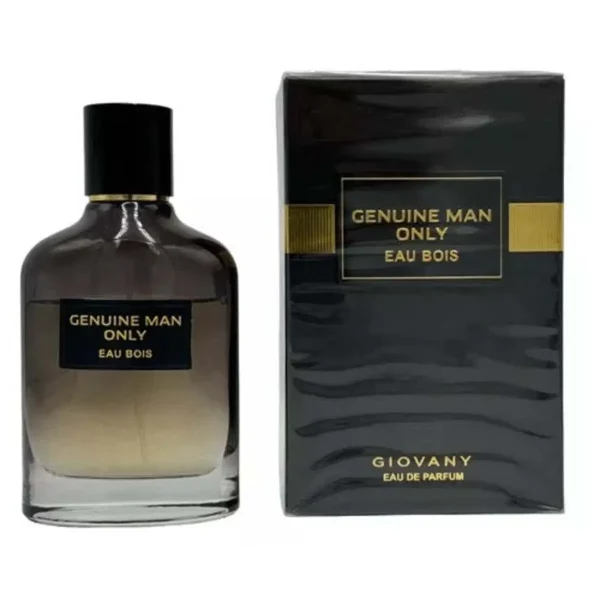 Parfum Genuine Man Only Eau Bois.