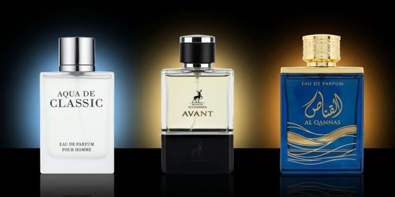 Comparatif parfum homme Maroc Aqua de Classic Avant Maison Alhambra Al Qannas