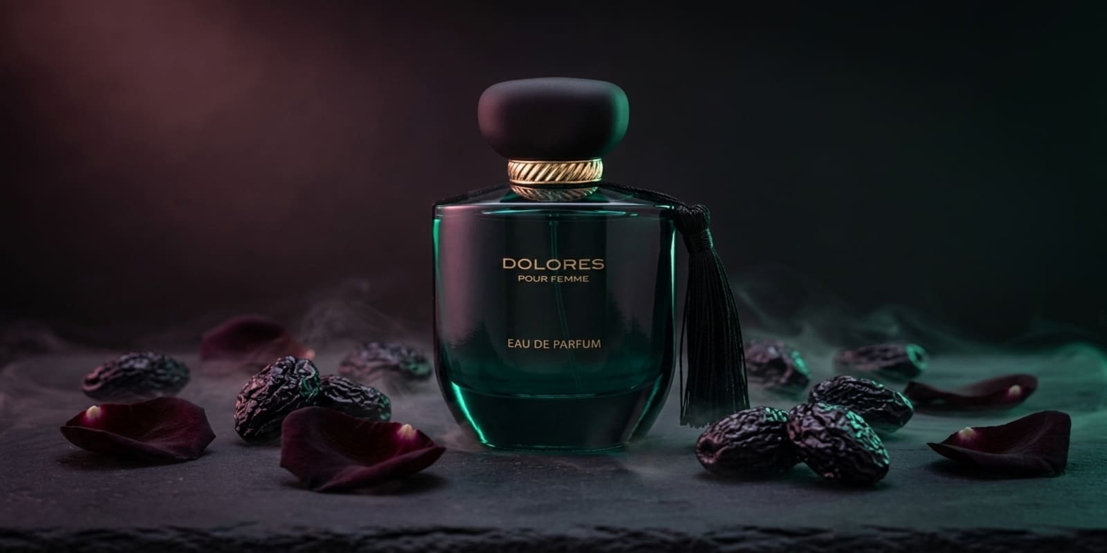 Dolores parfum Fragrance World, flacon eau de parfum femme fruité-boisé au Maroc