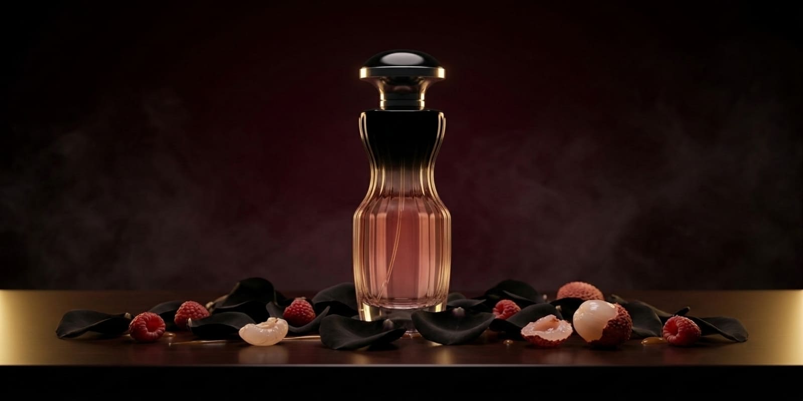 La nuit rose parfum Fragrance World, flacon eau de parfum femme gourmand mystérieux au Maroc