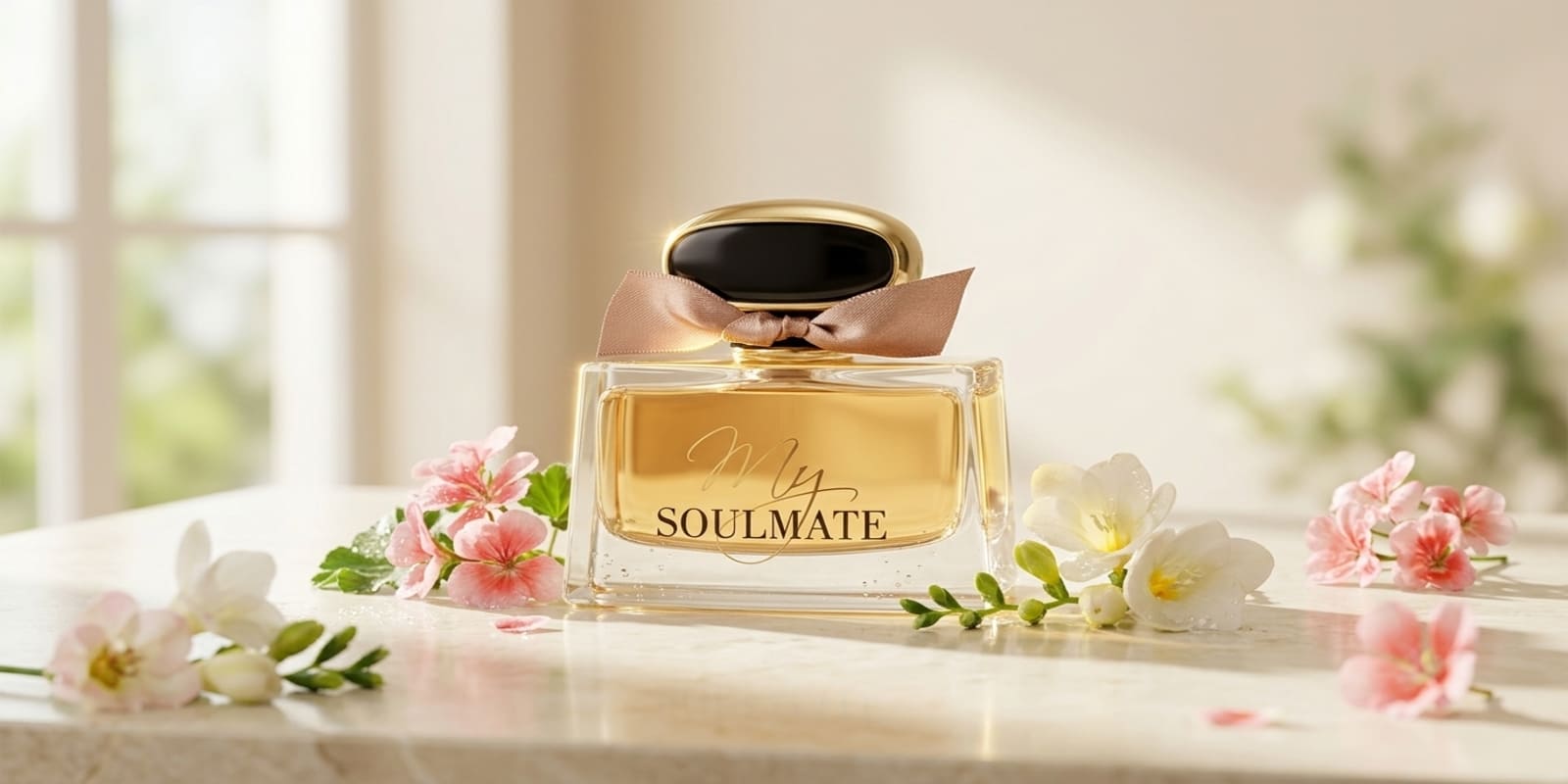 My soulmate parfum Fragrance World, flacon eau de parfum femme floral au Maroc
